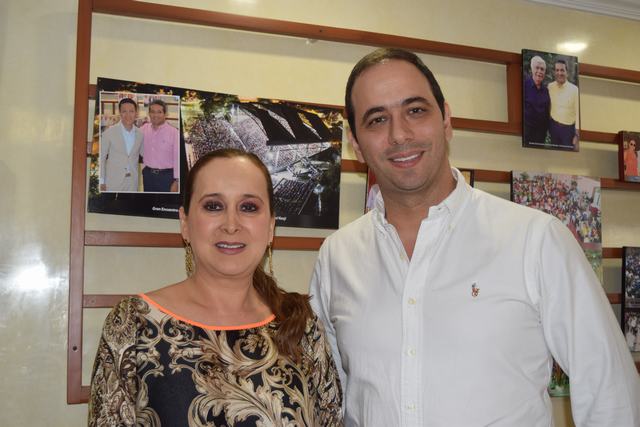 Claudia Granada y Juan Uribe